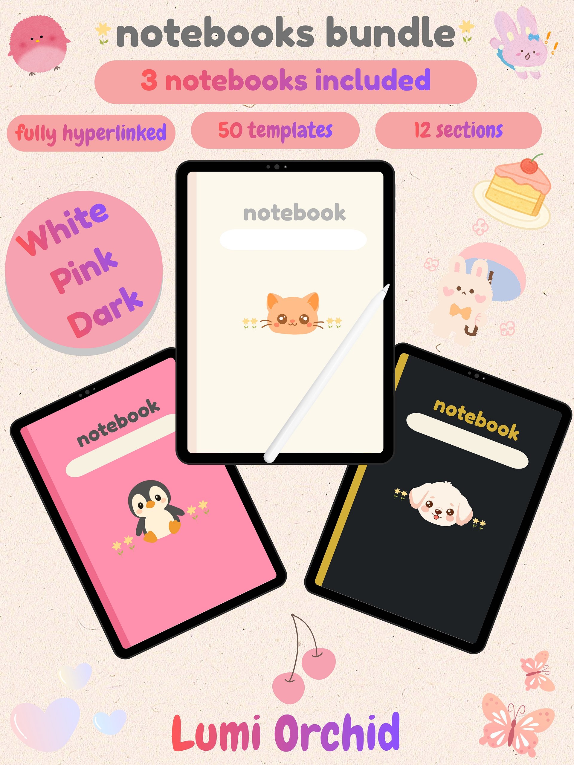 Digital Notebooks Bundle product image (1)