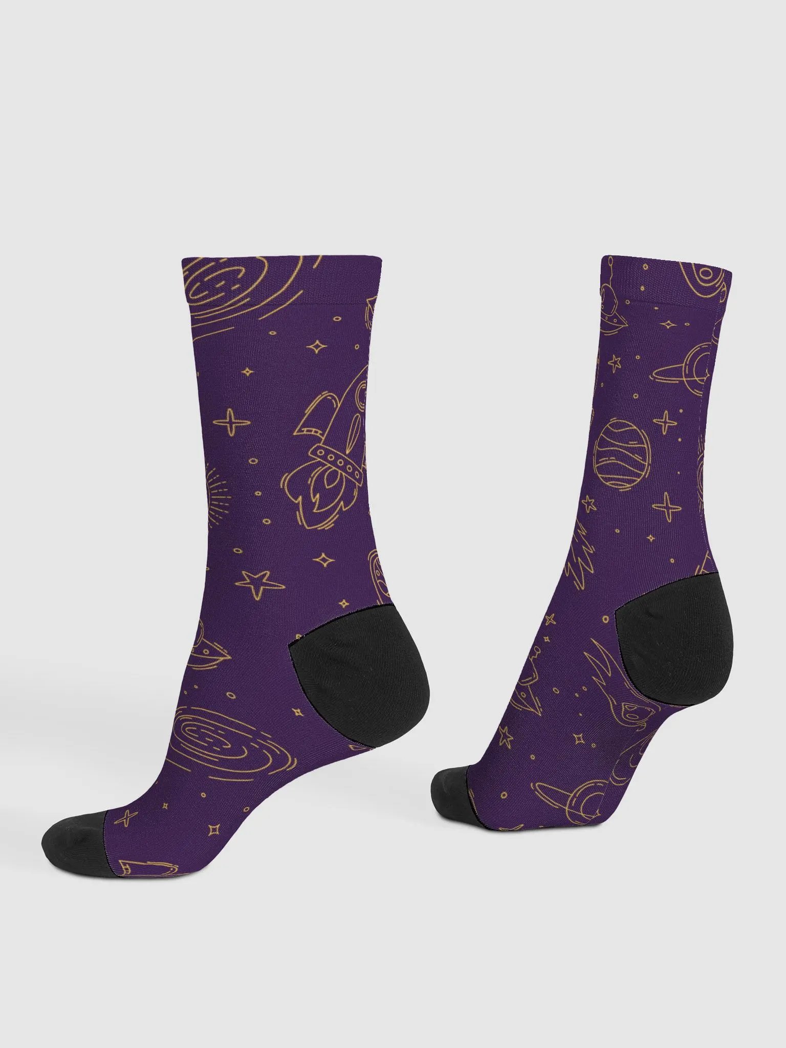 AstroAceTv Patterned Socks product image (4)