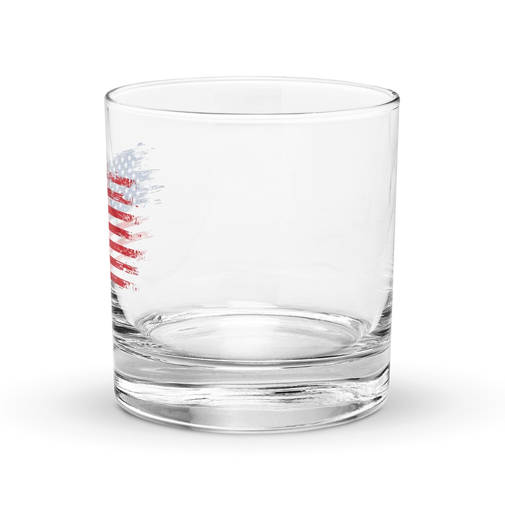 Glitched Flag Rocks Glass product image (2)