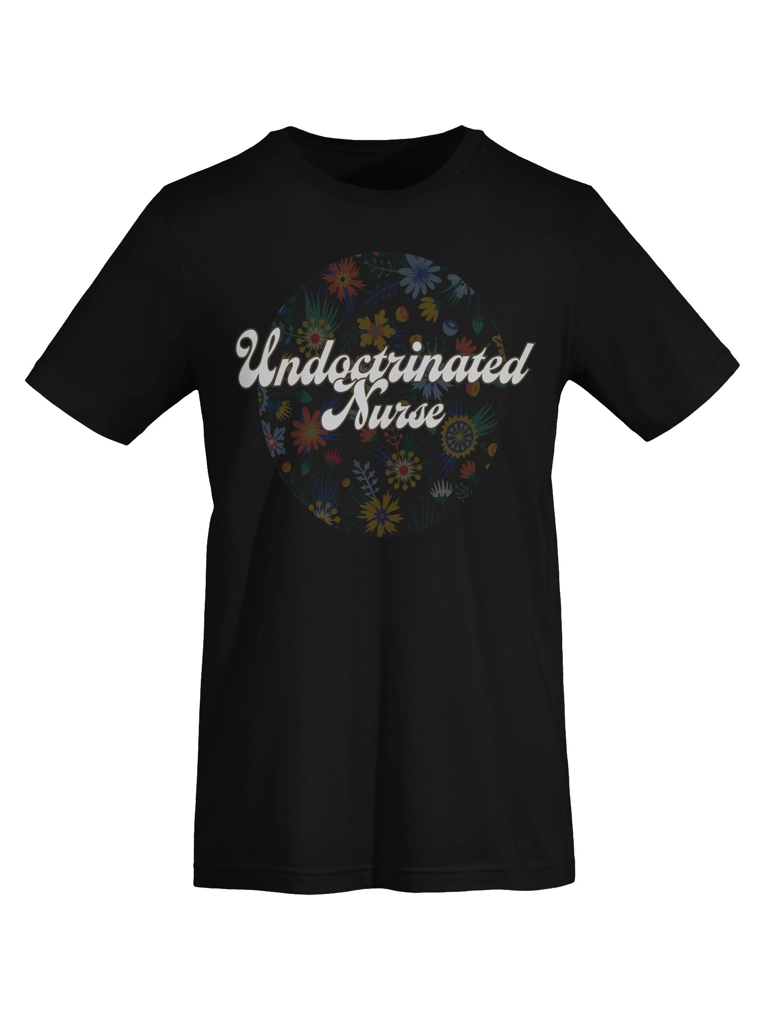 Undoctrinated Nurse Floral Tee - Confident Mama product image (5)