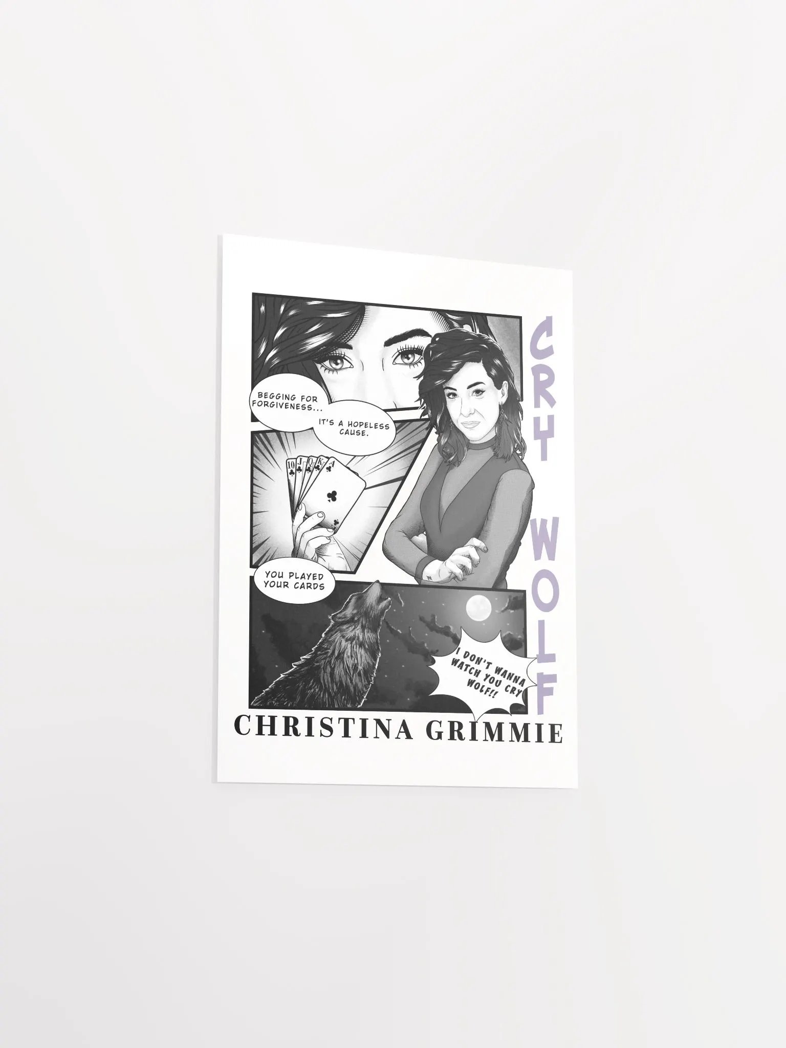 Cry Wolf Comic Poster product image (3)