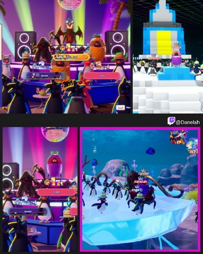 Dominating the races in Faaast Penguin on Family Game Night! 😎