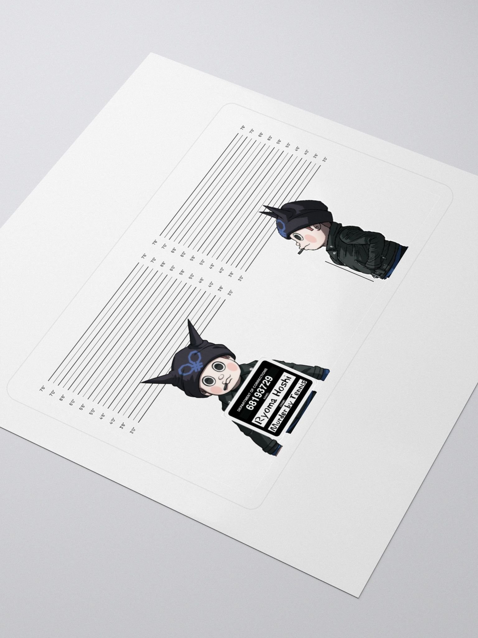Ryoma Hoshi Mugshot Sticker product image (3)