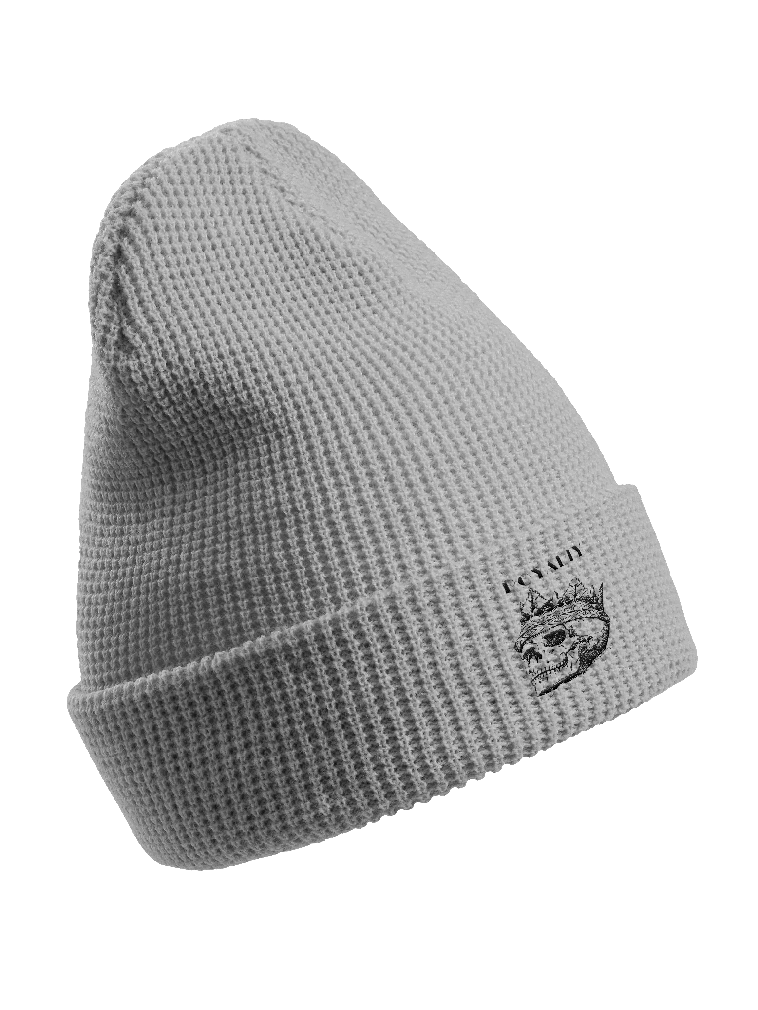 Royalty Series Black Print Beanie product image (5)