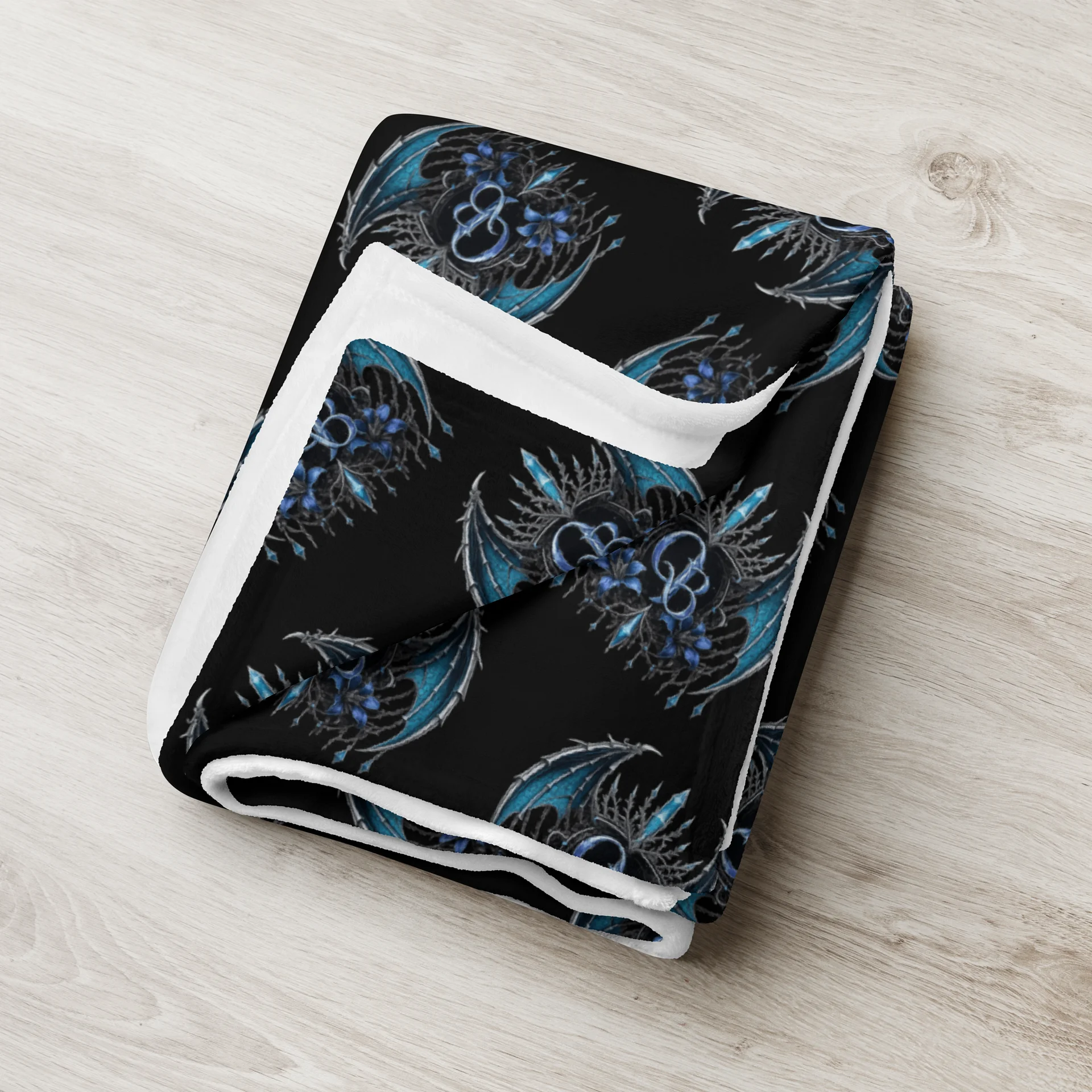 QueenB Logo Throw Blanket product image (8)