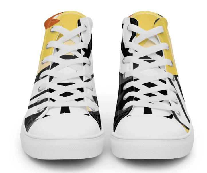 Bear Necessities Men’s high top canvas shoes product image (5)
