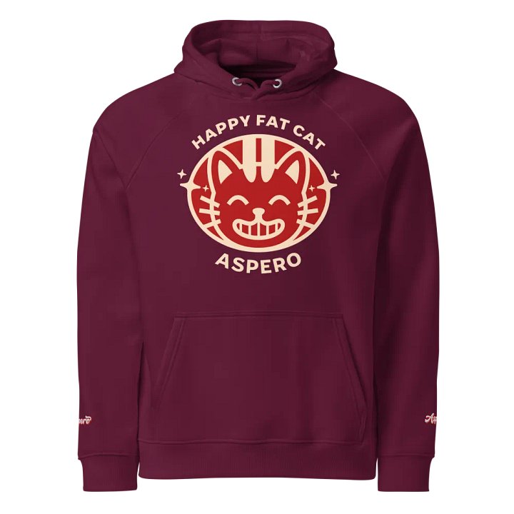 Happy Fat Cat Eco-Friendly Hoodie product image (9)