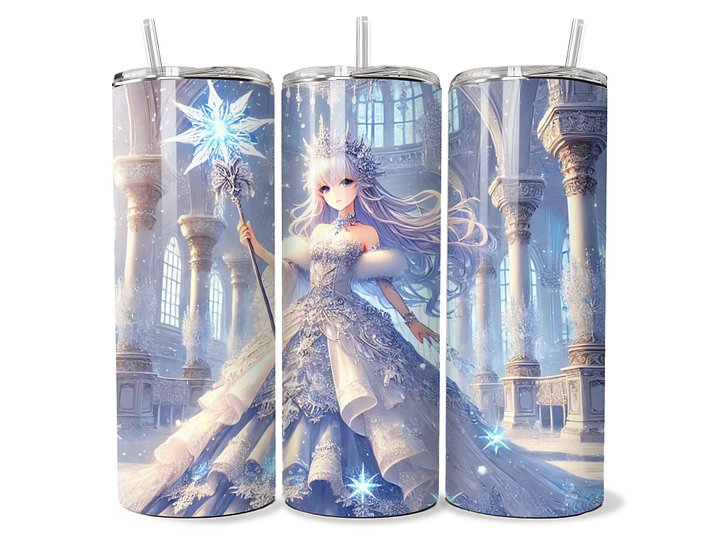 Snow Queen Elegance Tumbler - 20oz Stainless Steel product image (1)