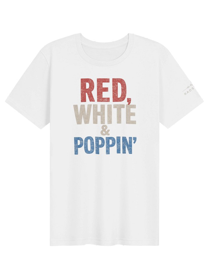 Red, White & Poppin' Tee product image (21)