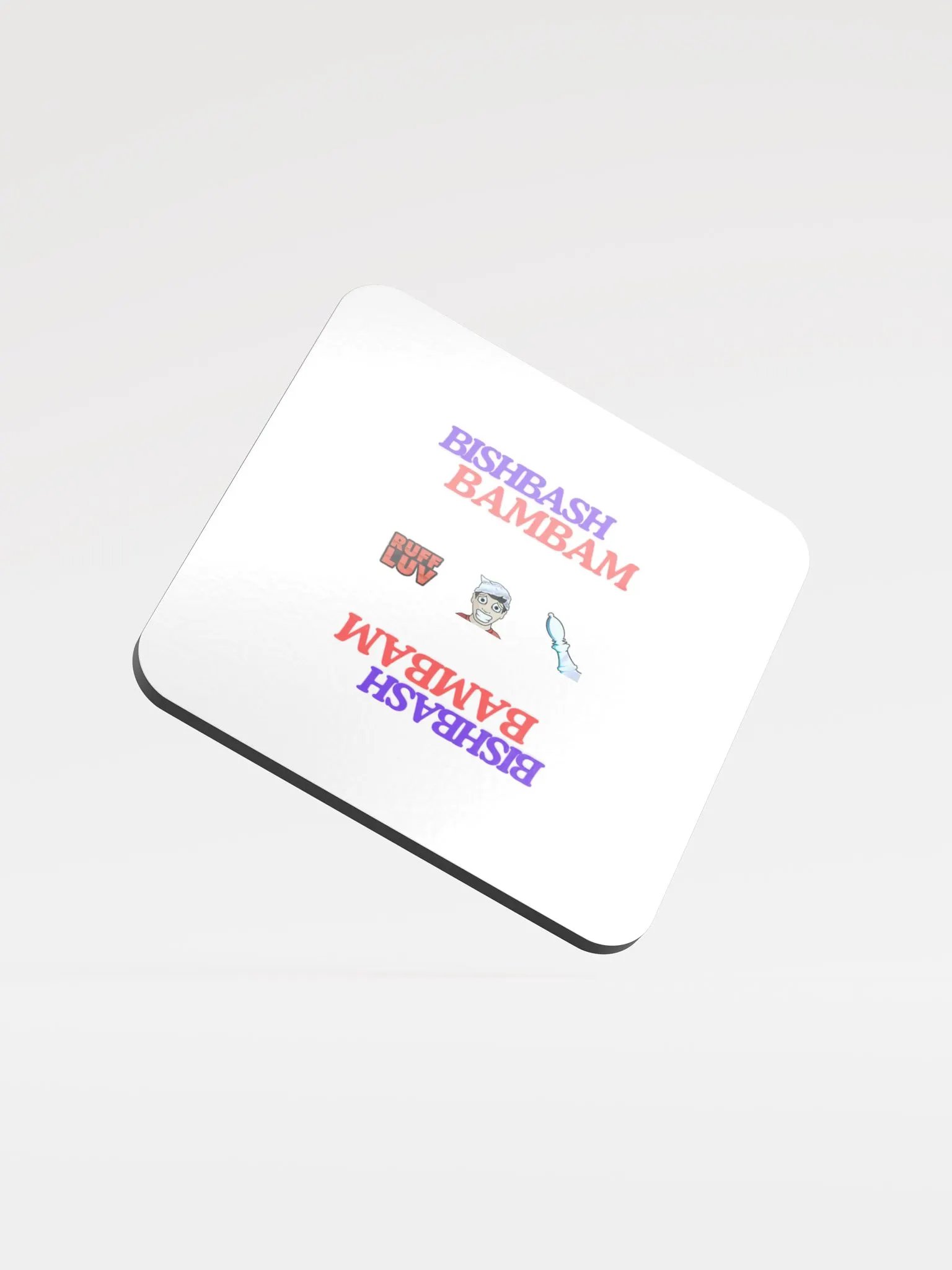 BISH EMOTE COASTER product image (1)