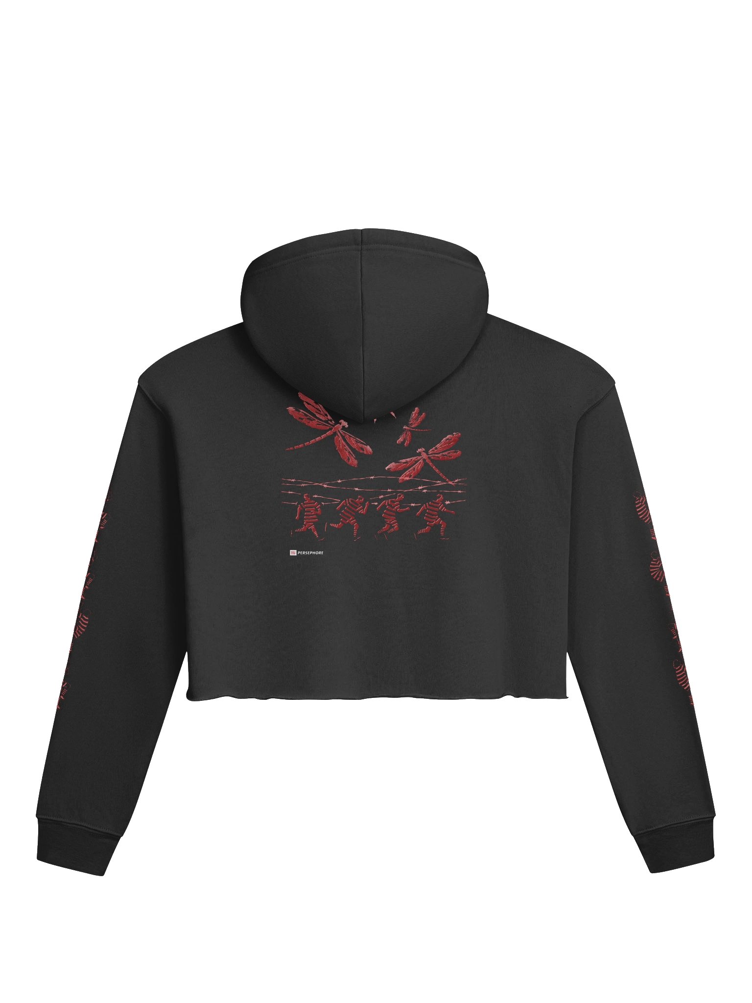 Persephore – Chained Crop Hoodie product image (2)