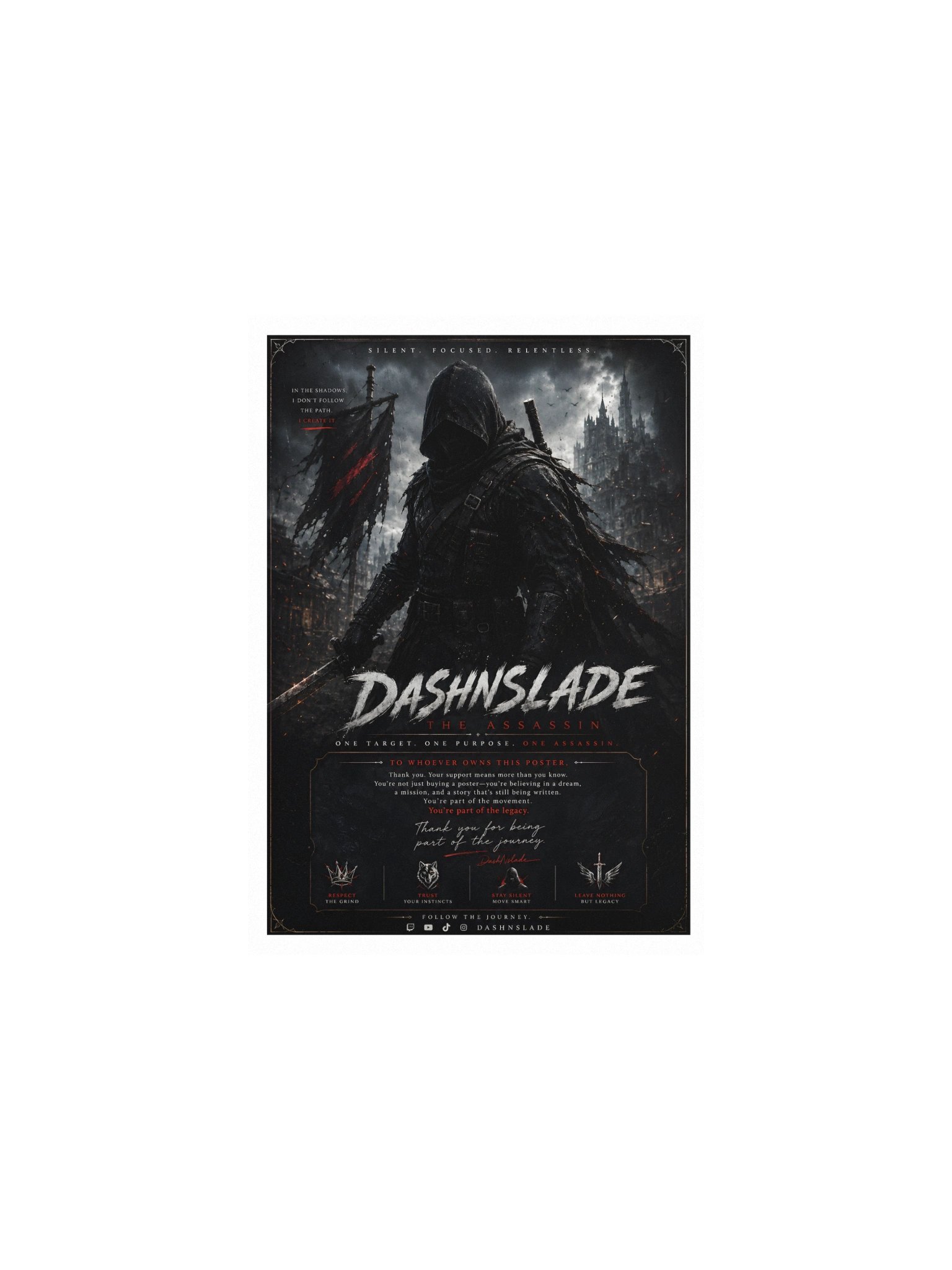 The Assassin Legacy Poster product image (1)