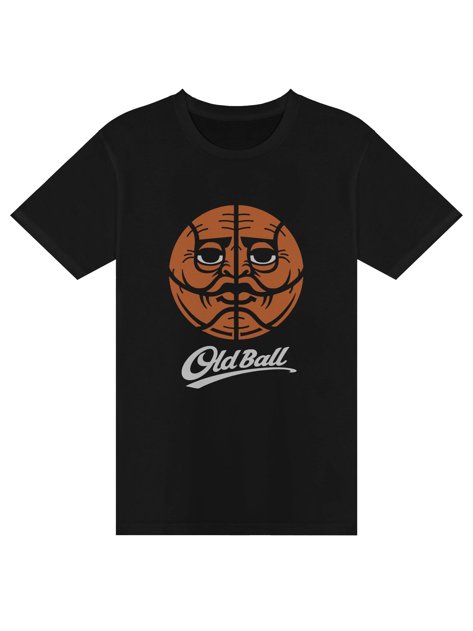 Old Ball - Face Logo (Black) product image (1)