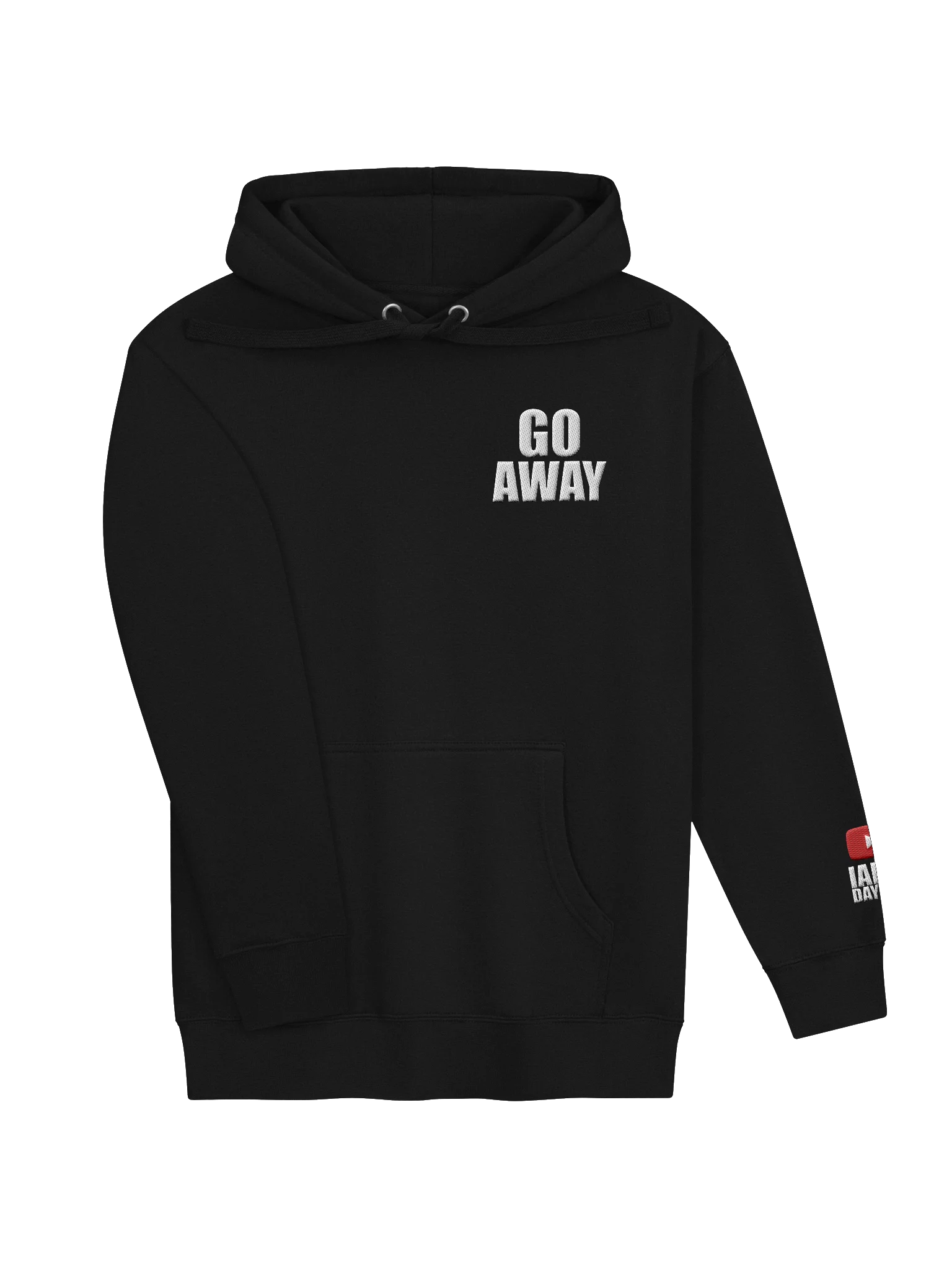 Go Away Hoodie - Embroidered product image (11)