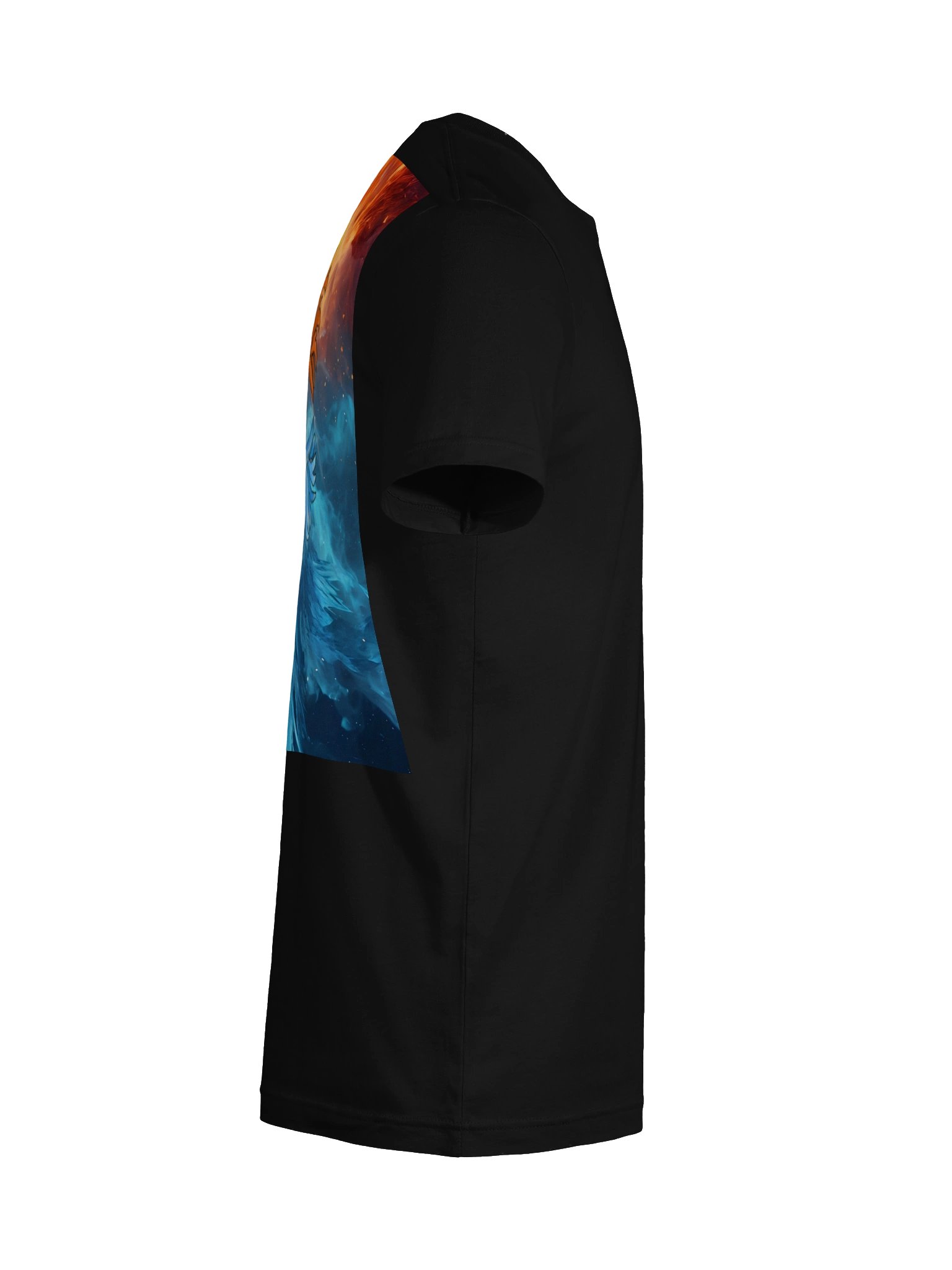 Phoenix Split Flame Unisex Tee product image (97)