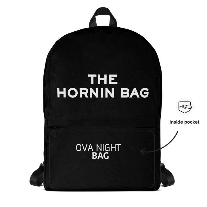 The Hornin Bag (Ova Night Bag) - Black product image (2)