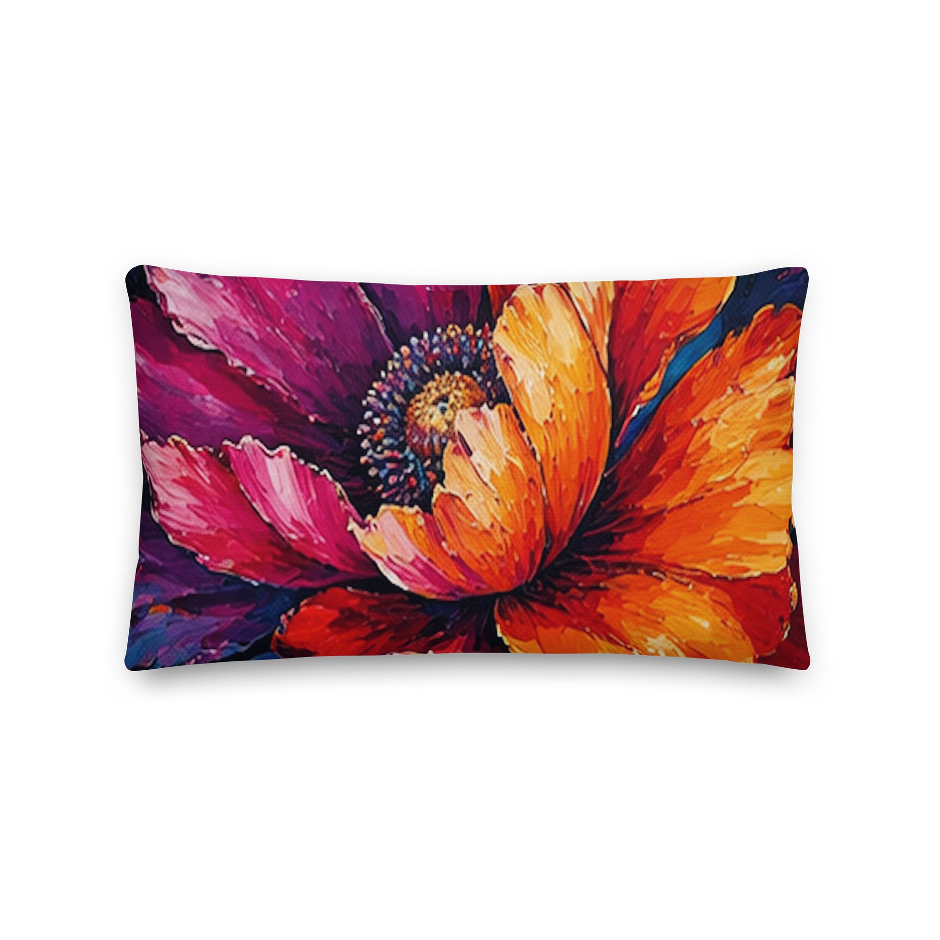 Poppin' Poppies Botanical Accent Pillow product image (2)