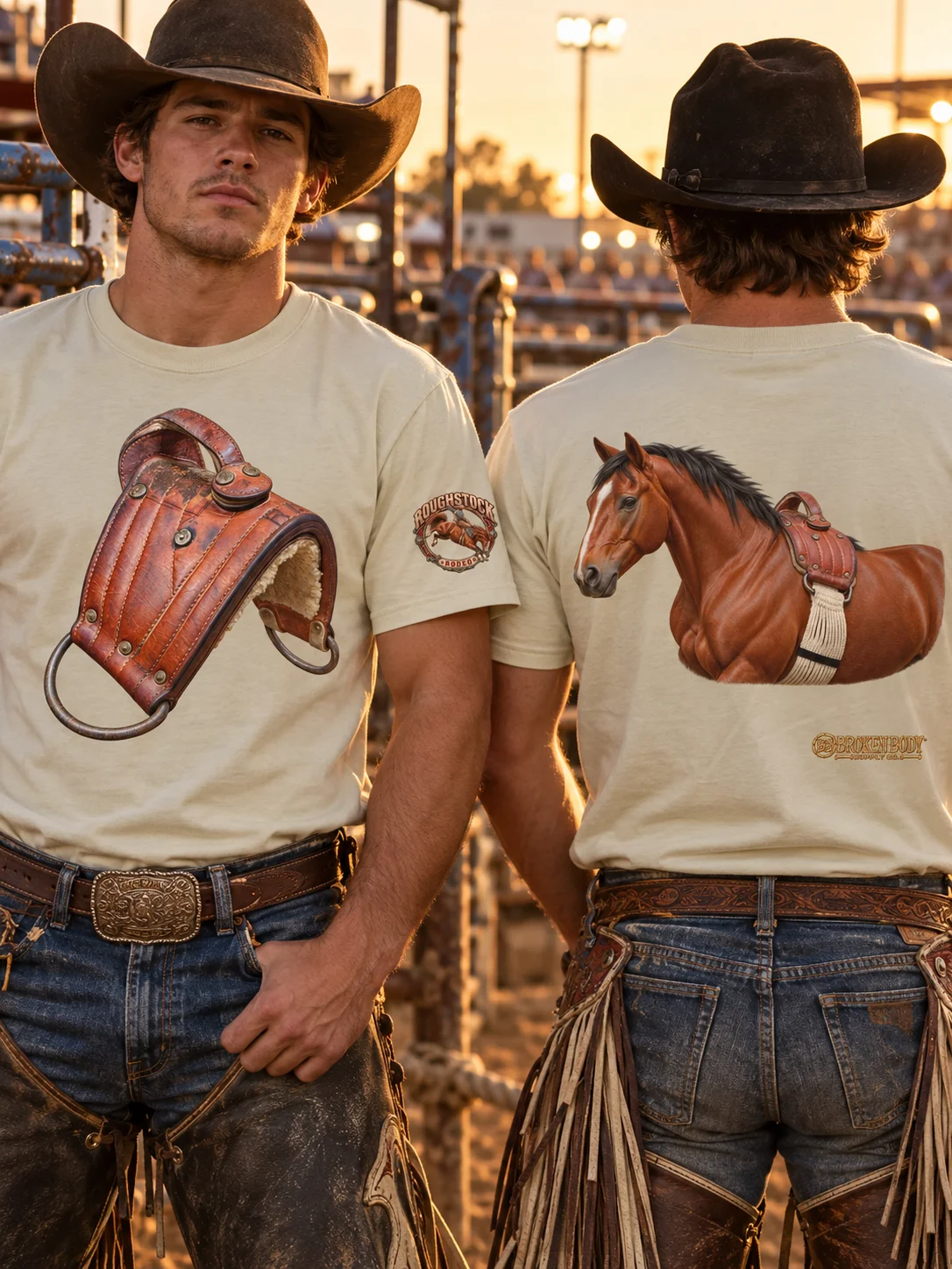 Bareback Rigging Rodeo Shirt | ROUGHSTOCK™ product image (1)