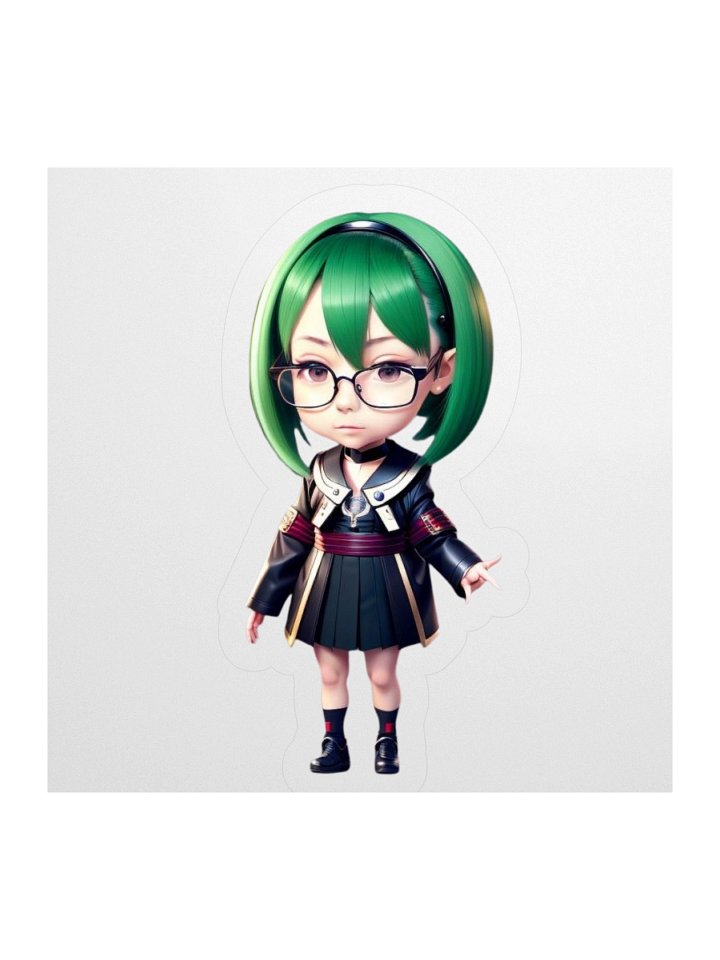 (GREEN CHIBI) K STICKERS product image (2)