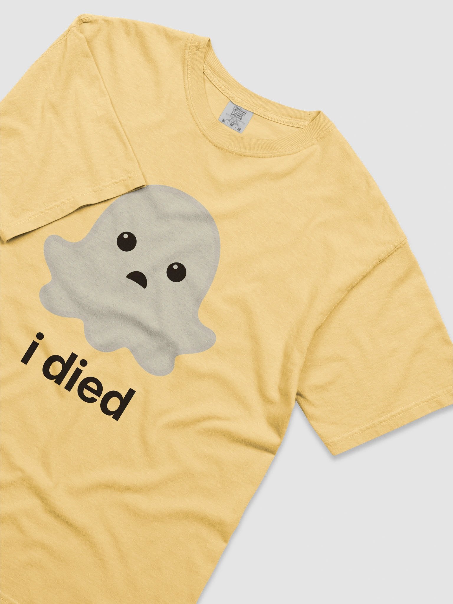 Sad Ghost Heavyweight Tee - Light Color product image (42)