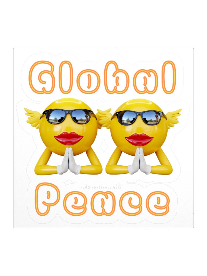 Global Peace girl emoji Stickers product image (1)