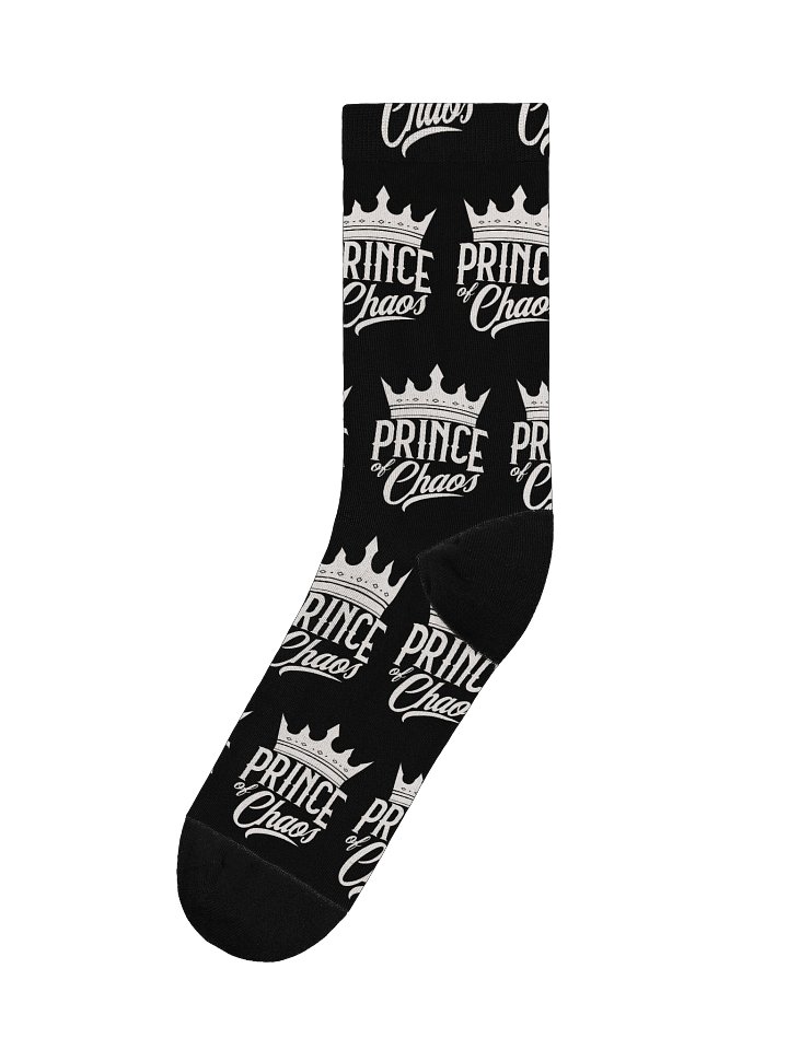 Prince of Chaos Socks (Black) product image (1)