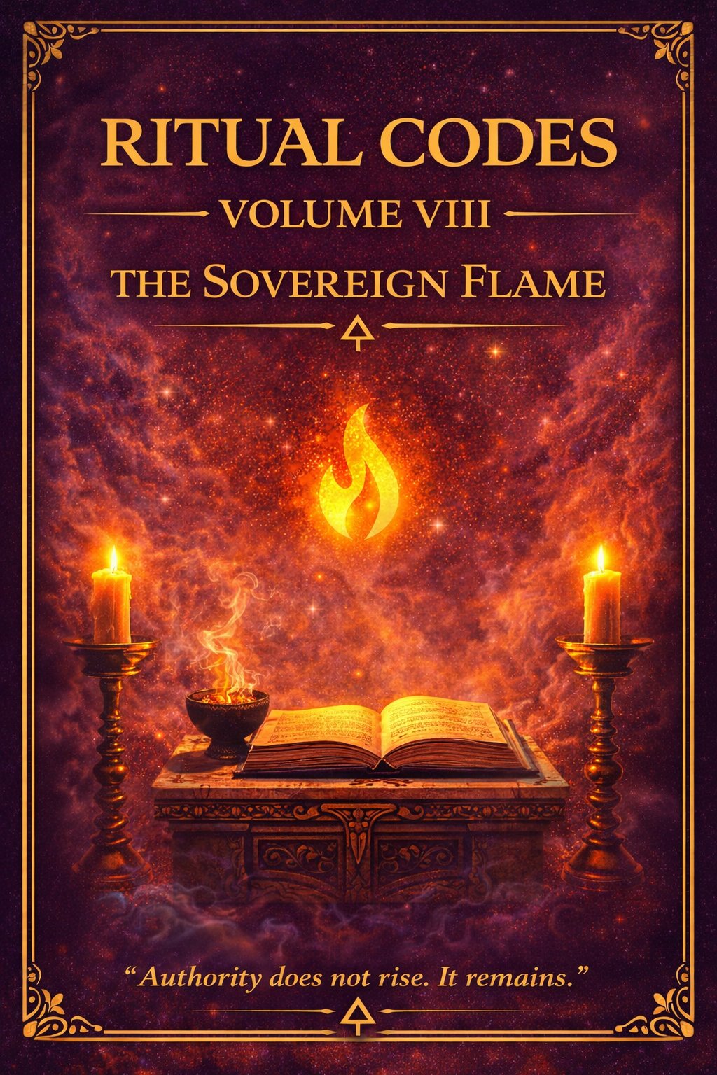RITUAL CODES VOLUME VIII: THE SOVEREIGN FLAME (Codes 071–075) product image (1)