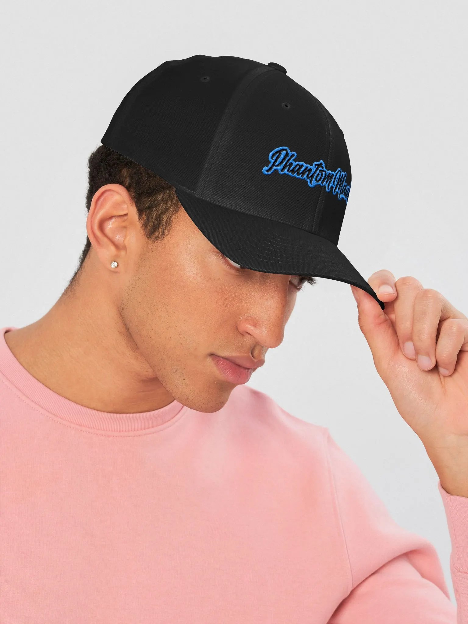 Blue 'PhantomMaul' Flex Hat product image (4)