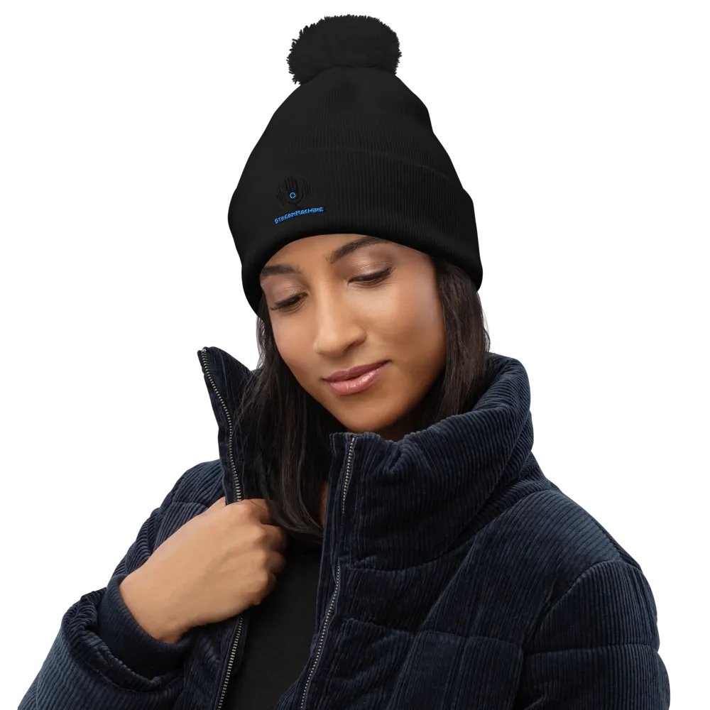 StreamMachine Pom-Pom Beanie product image (9)