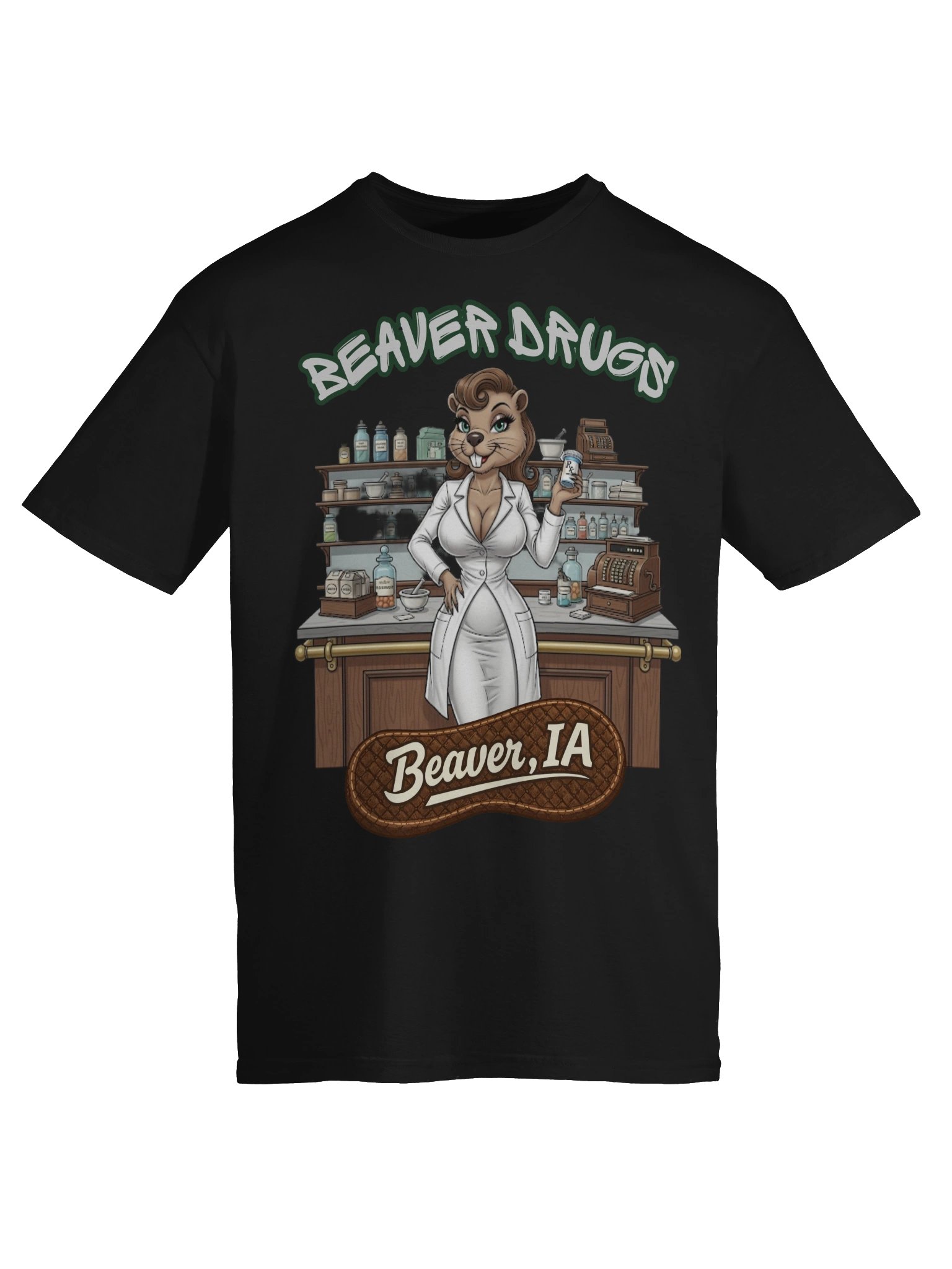 Beaver Drugs T-Shirt product image (77)
