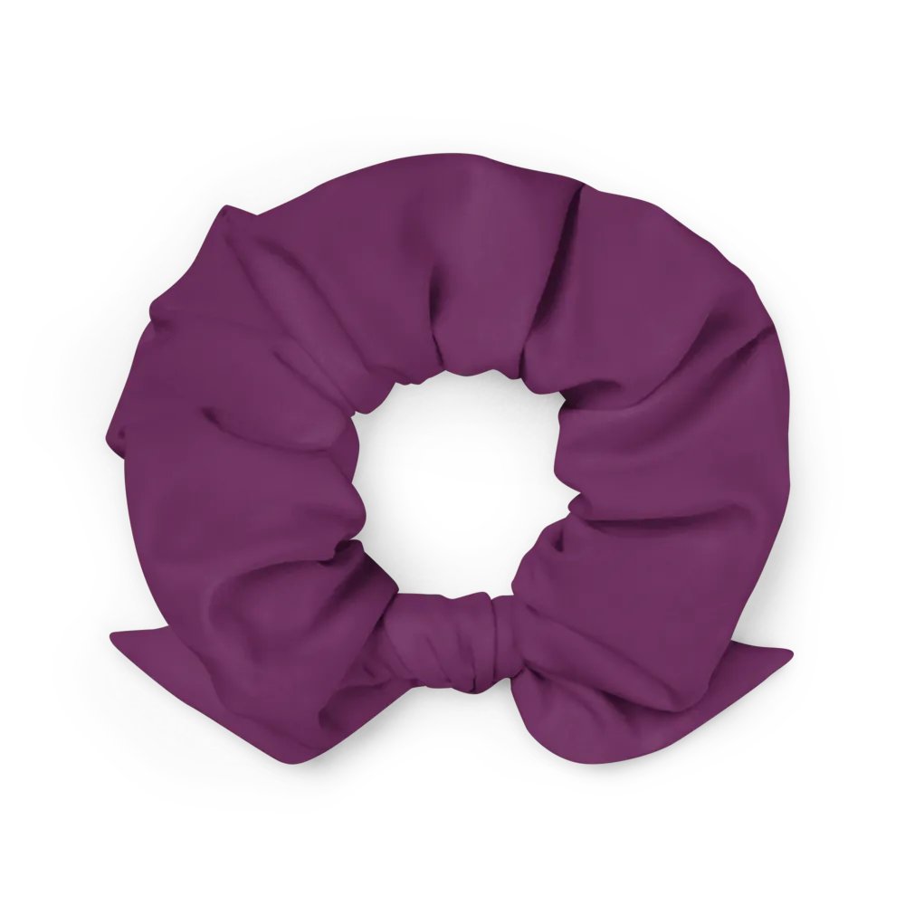 Eco-Chic Purple Scrunchie product image (3)