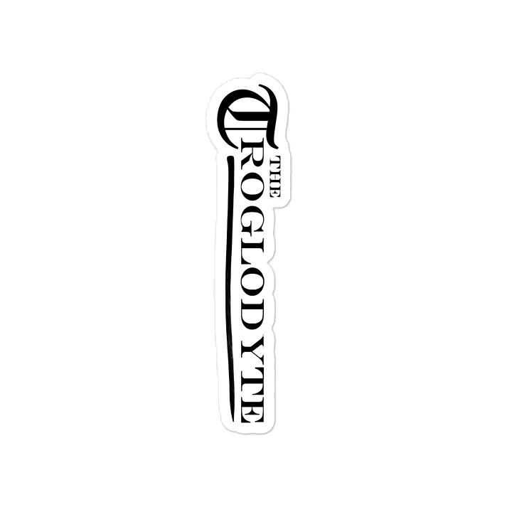 "The Troglodyte" Sticker product image (2)