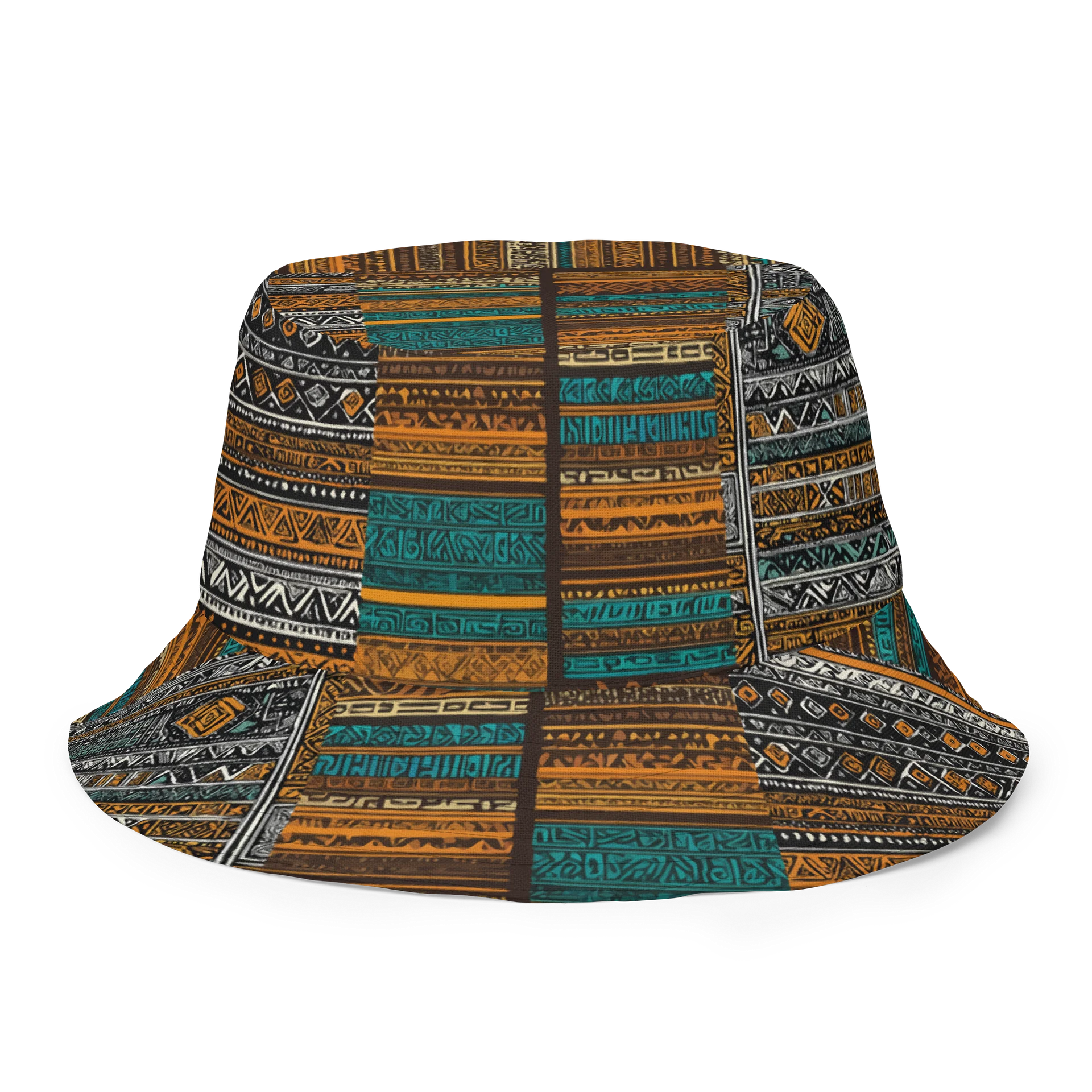 Tribal Ambassador Pattern - CaribbeanApples | Reversible Bucket Hat product image (8)