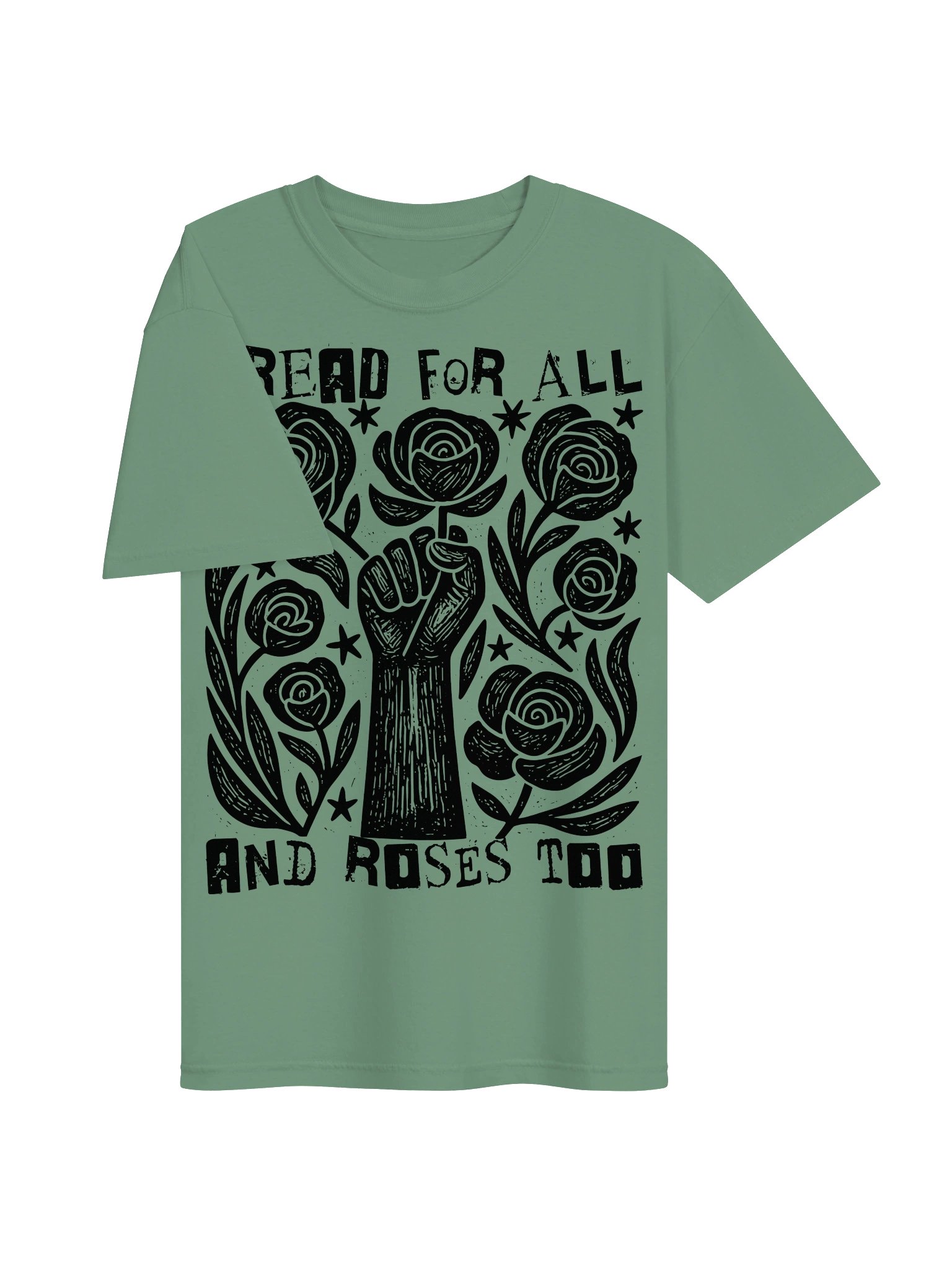 Democratic Socialist Bread For All And Roses Too Shirt product image (27)