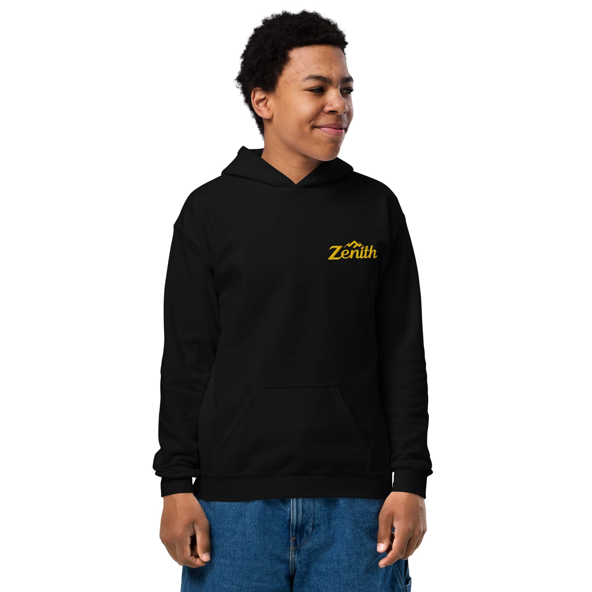 Zenith Youth Heavy Blend Hoodie - Stylish Comfort for Active Kids product image (1)