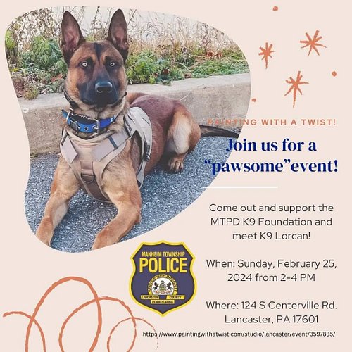 Mark your calendars! Link is in the story.  #k9 #k9unit #mtpdk9