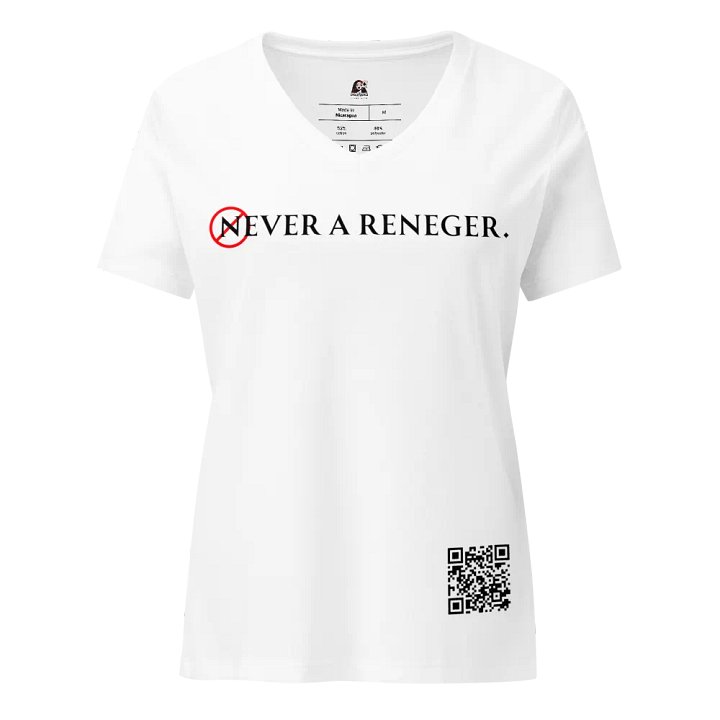 "Never A Reneger" BIG SPADES League Shirt product image (1)