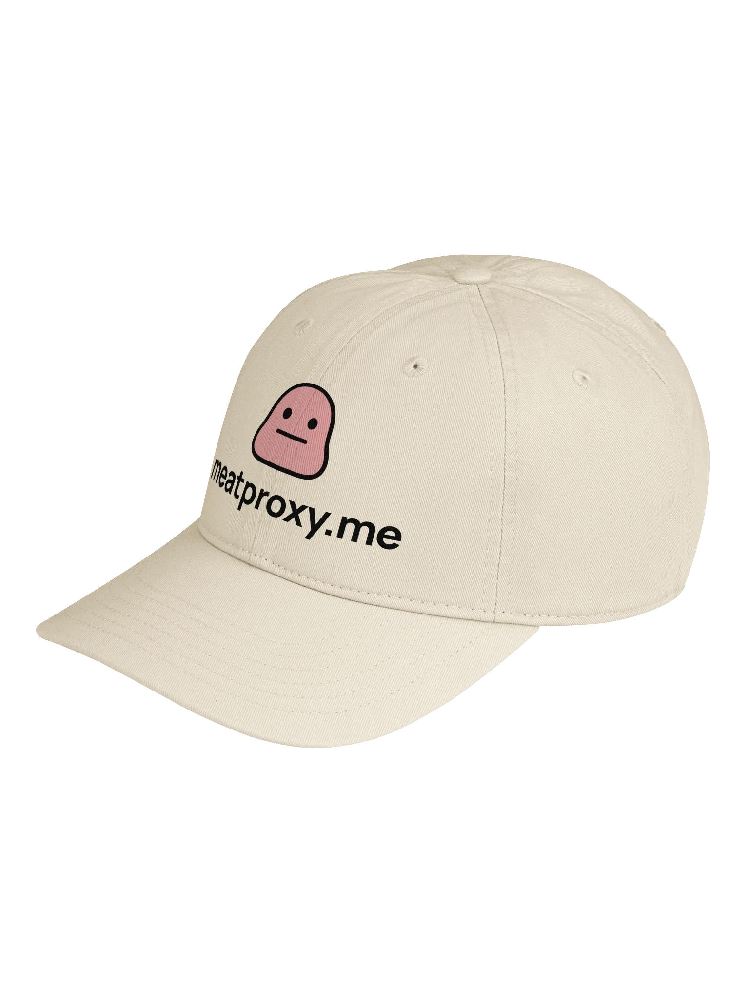 meatproxy.me Logo Dad Hat (Oyster) thumbnail 3