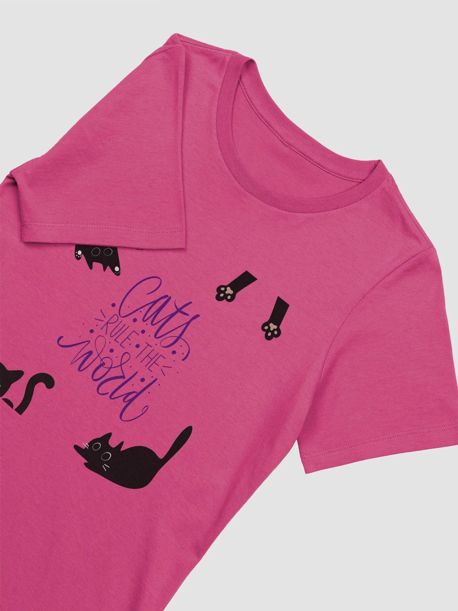 CATS RULE THE WORLD TEE (Women's relaxed fit) product image (8)