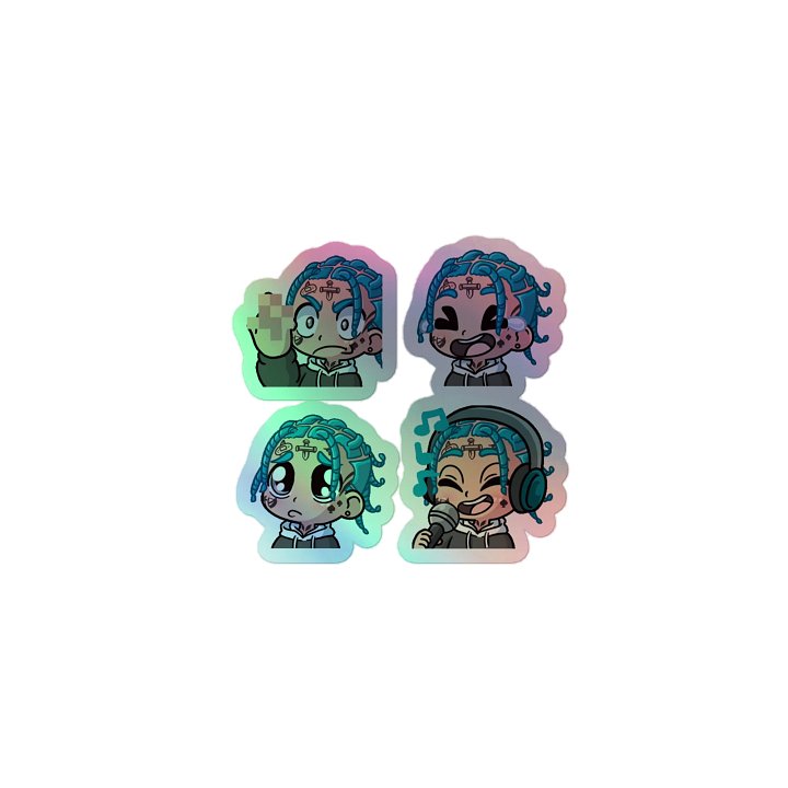 Todd Holographic Sticker Pack product image (1)