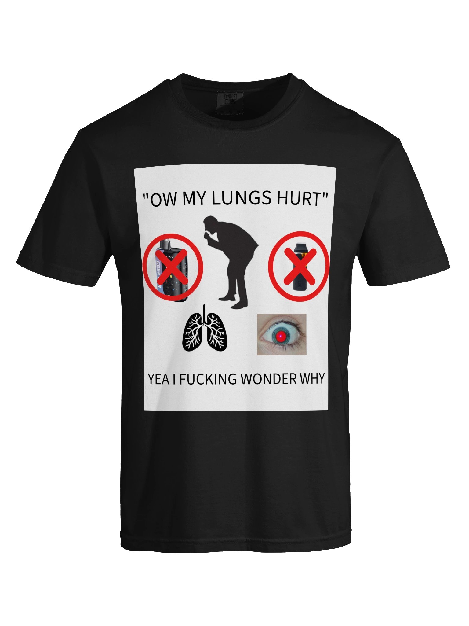 ANTI-VAPE HEAVY TEE product image (5)