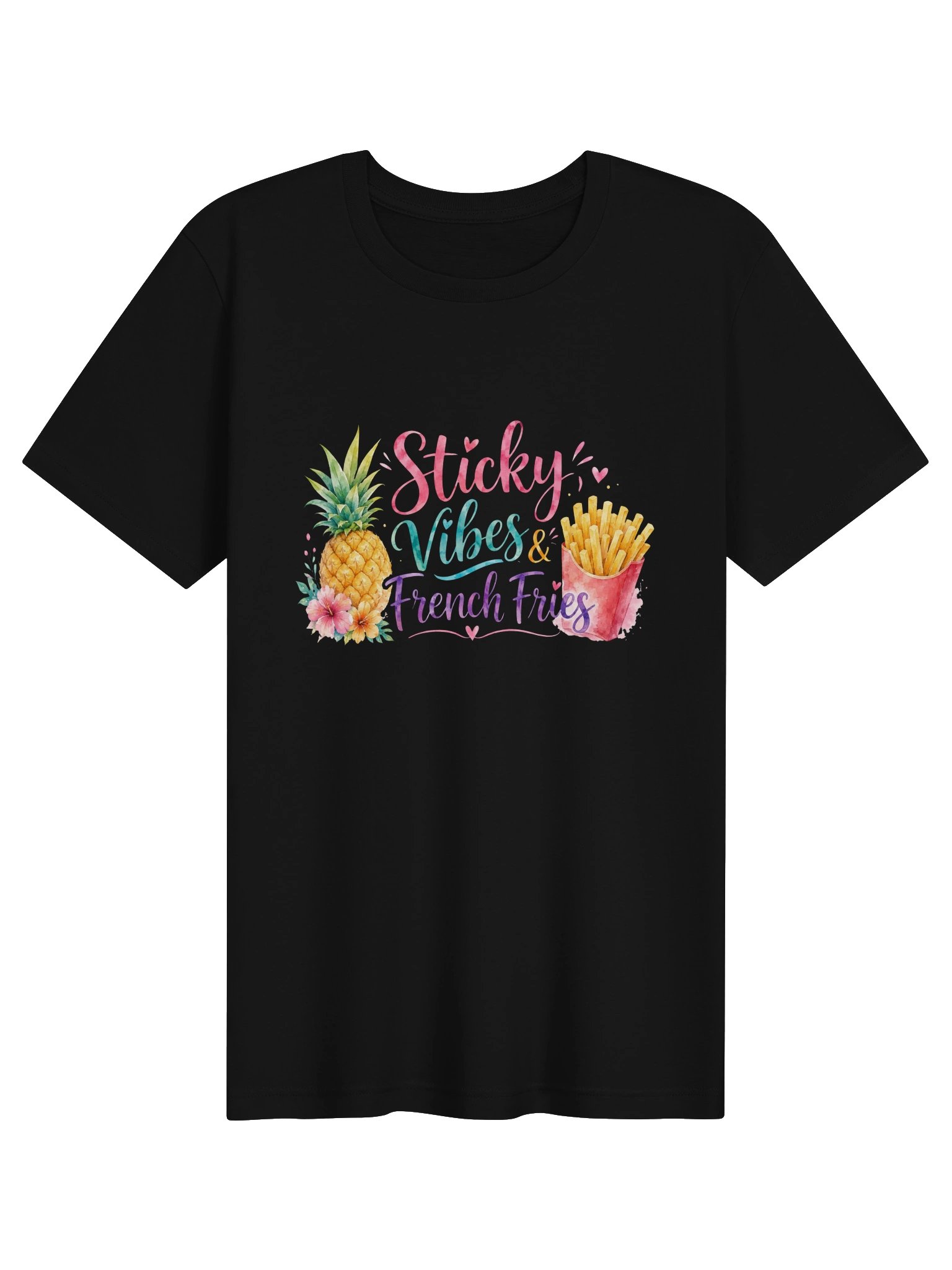 Sticky Vibes & French Fries IVF T-Shirt product image (6)