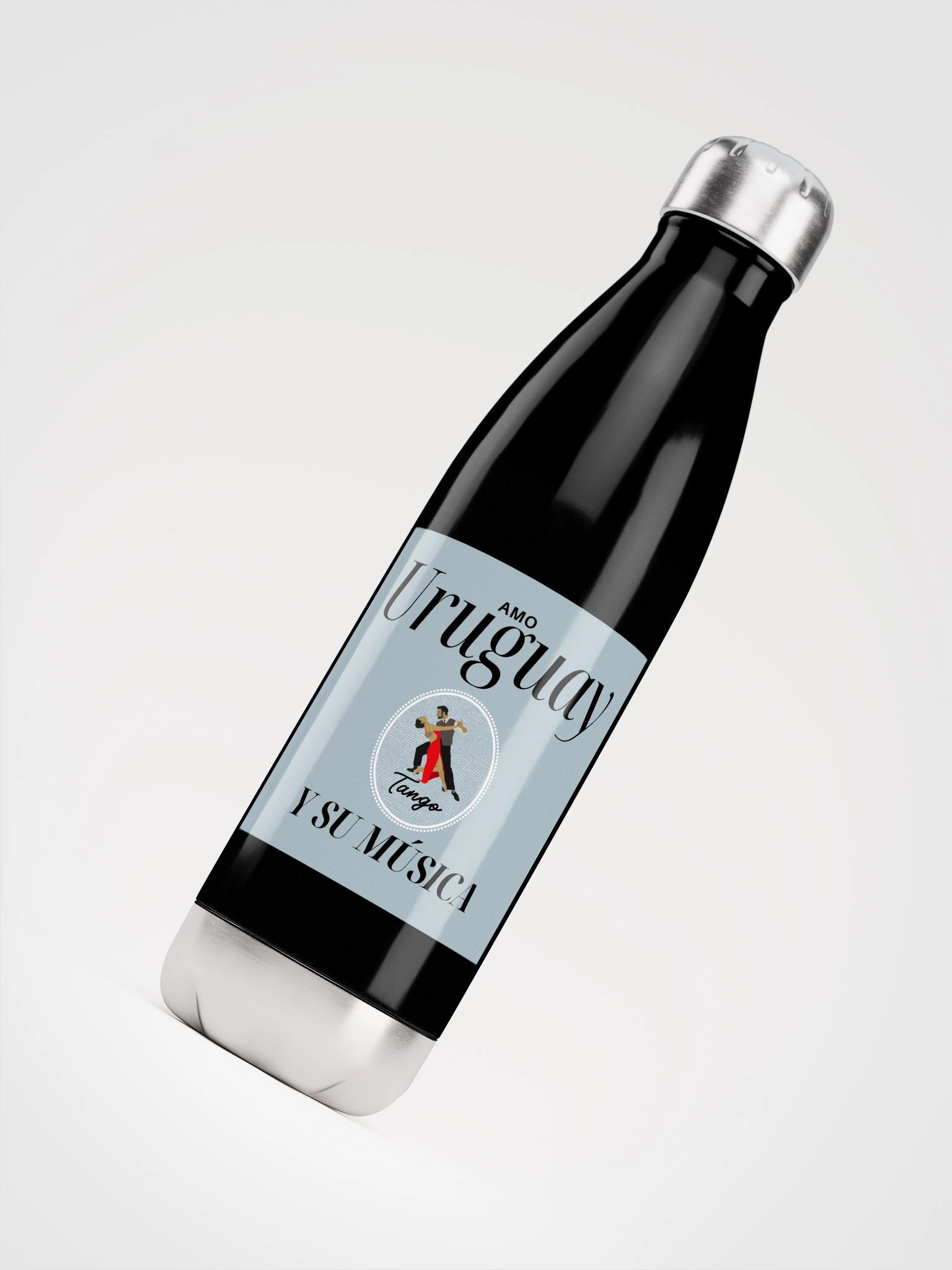 URUGUAY MUSIC TANGO Stainless Steel Water Bottle product image (4)