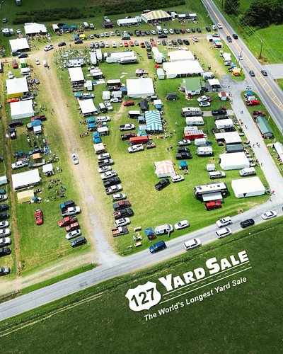 The #127YardSale is coming up soon!

People always ask, “Where are the yard sales?” They’re everywhere. Front yards, barns, l...