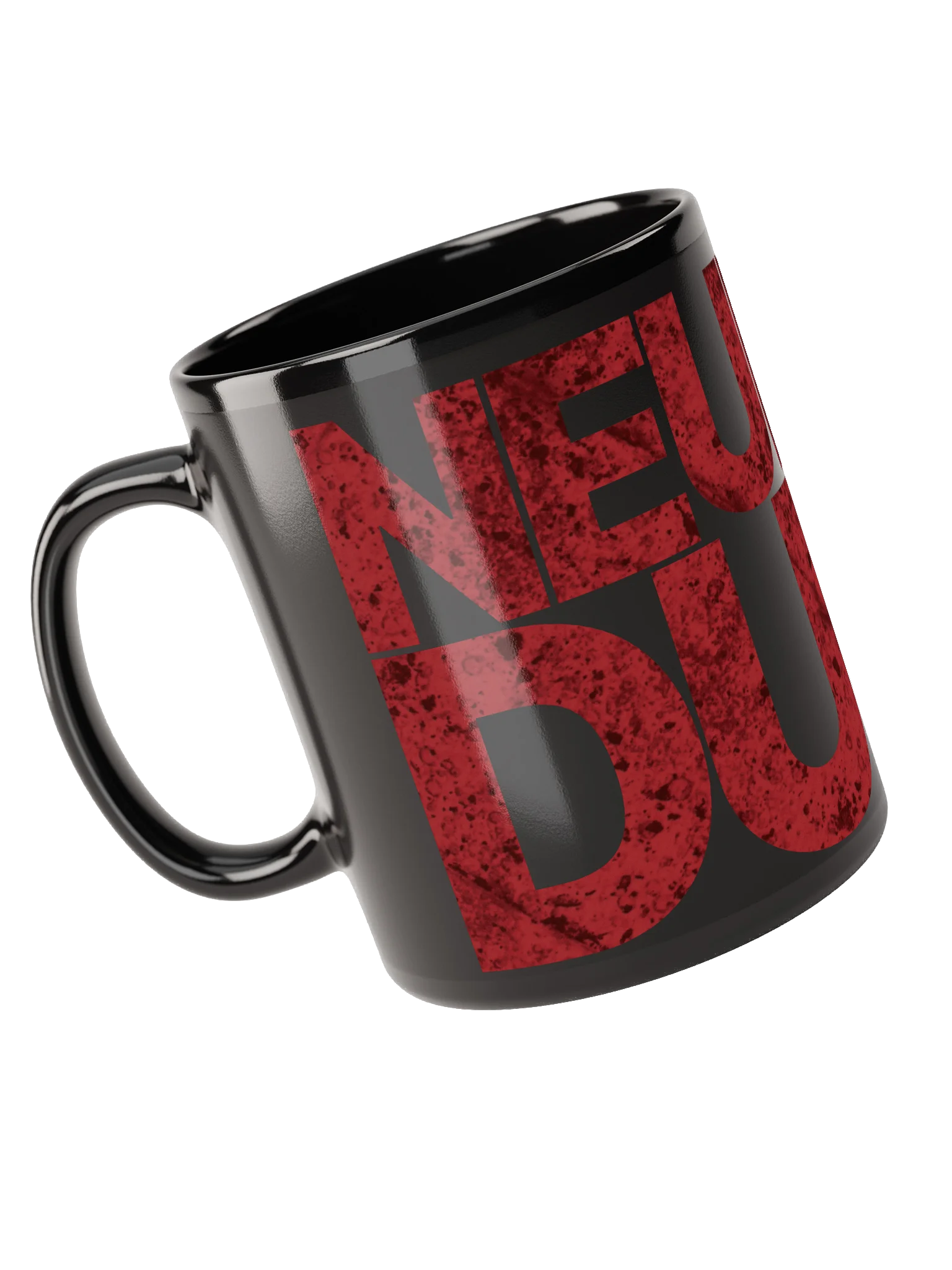 NEURAL DUST Black Glossy Mug product image (1)