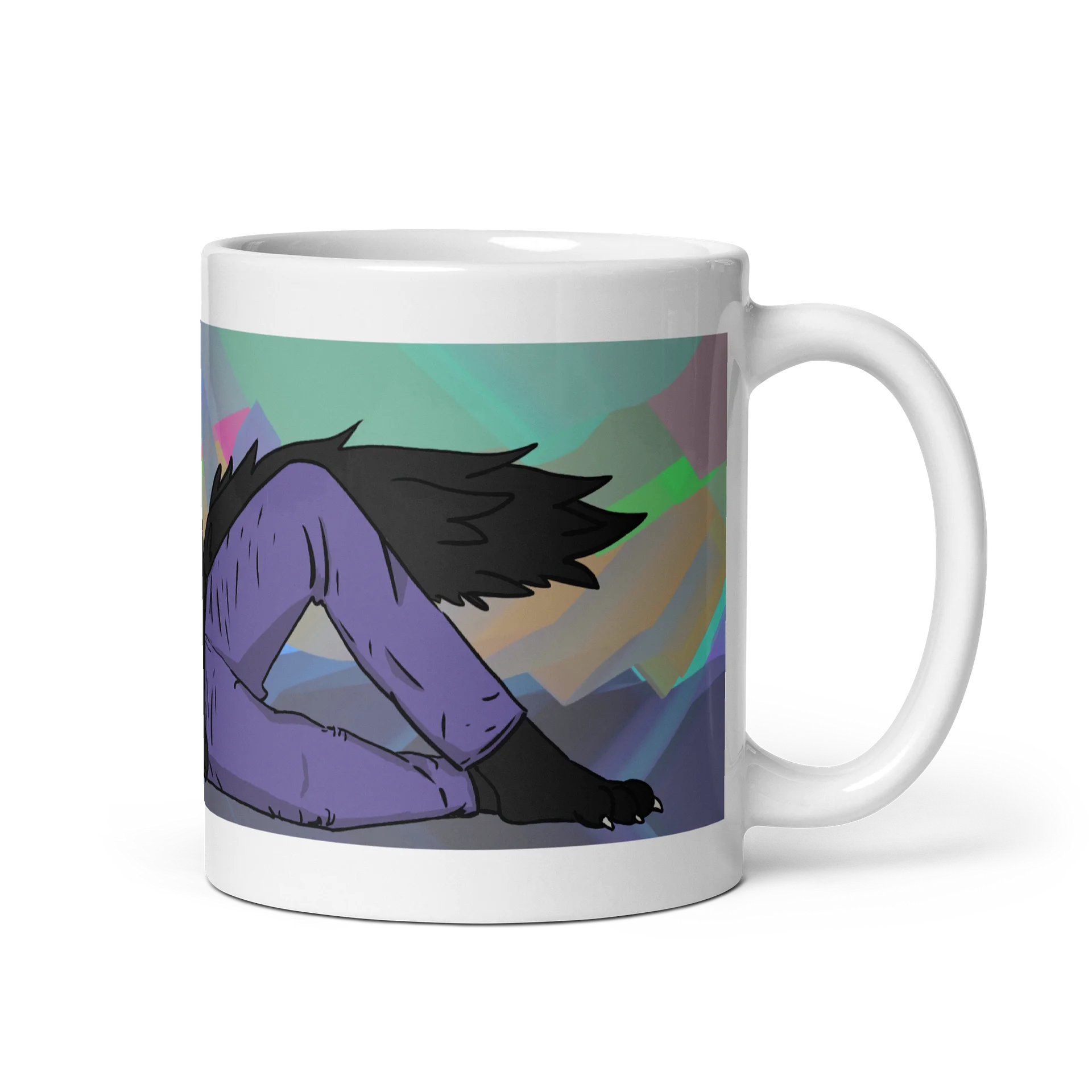 Egg White Glossy Mug product image (1)