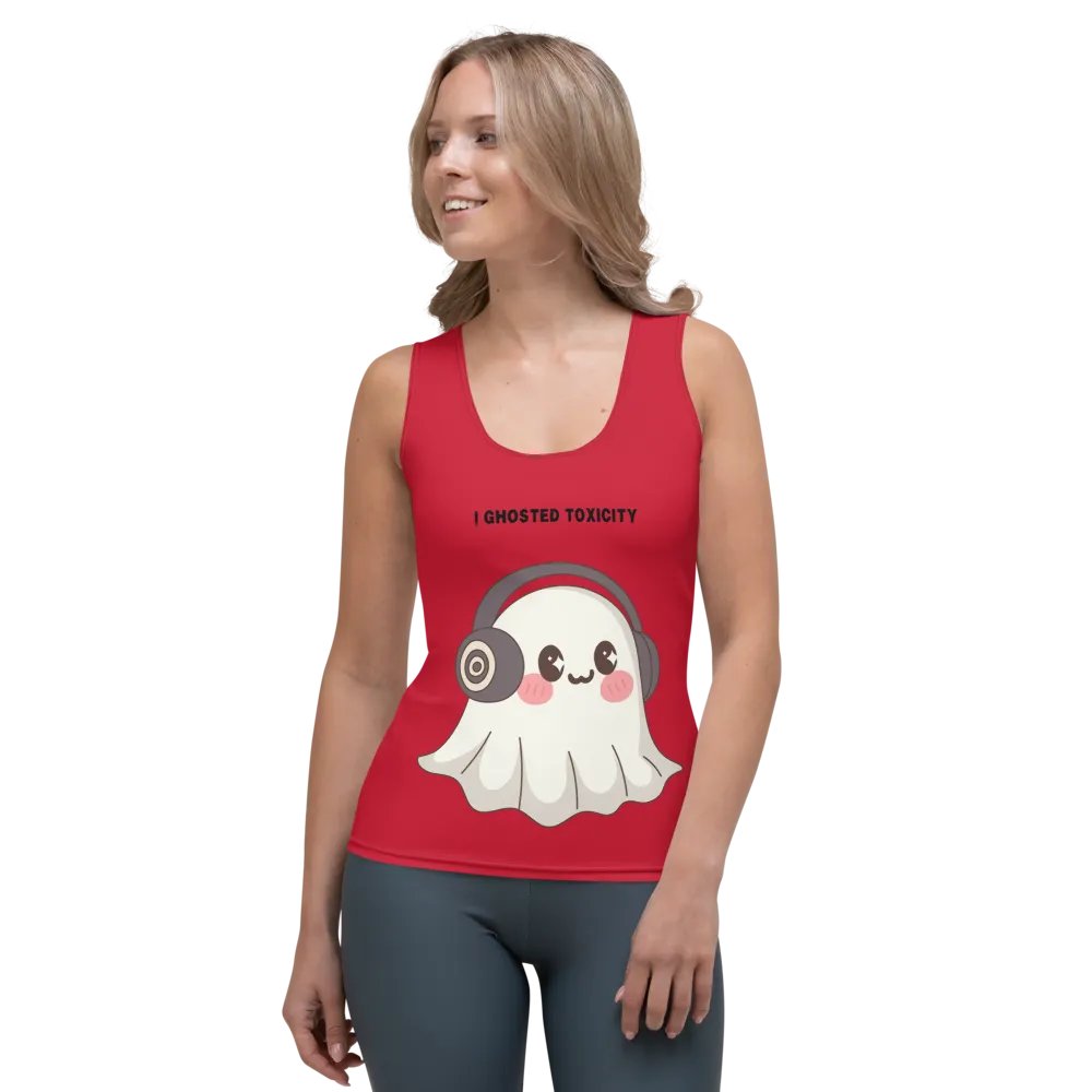 I Ghosted Toxicity Red Tank product image (1)