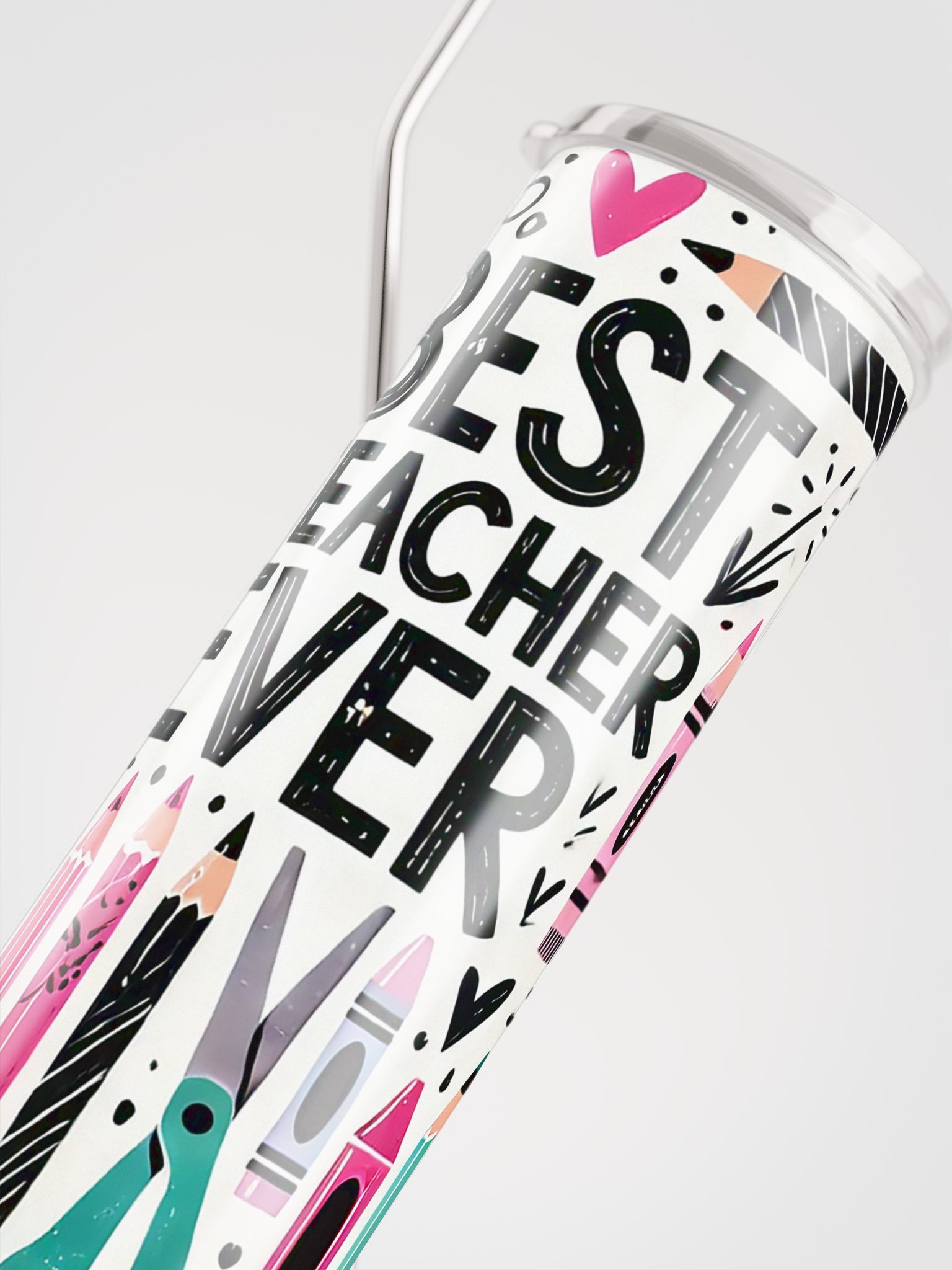Best Teacher Ever Stainless Steel Tumbler product image (8)