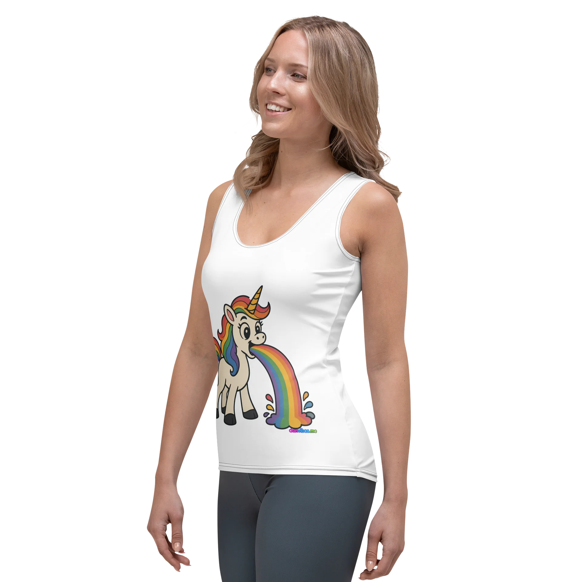 Puking Unicorn - Tank product image (3)