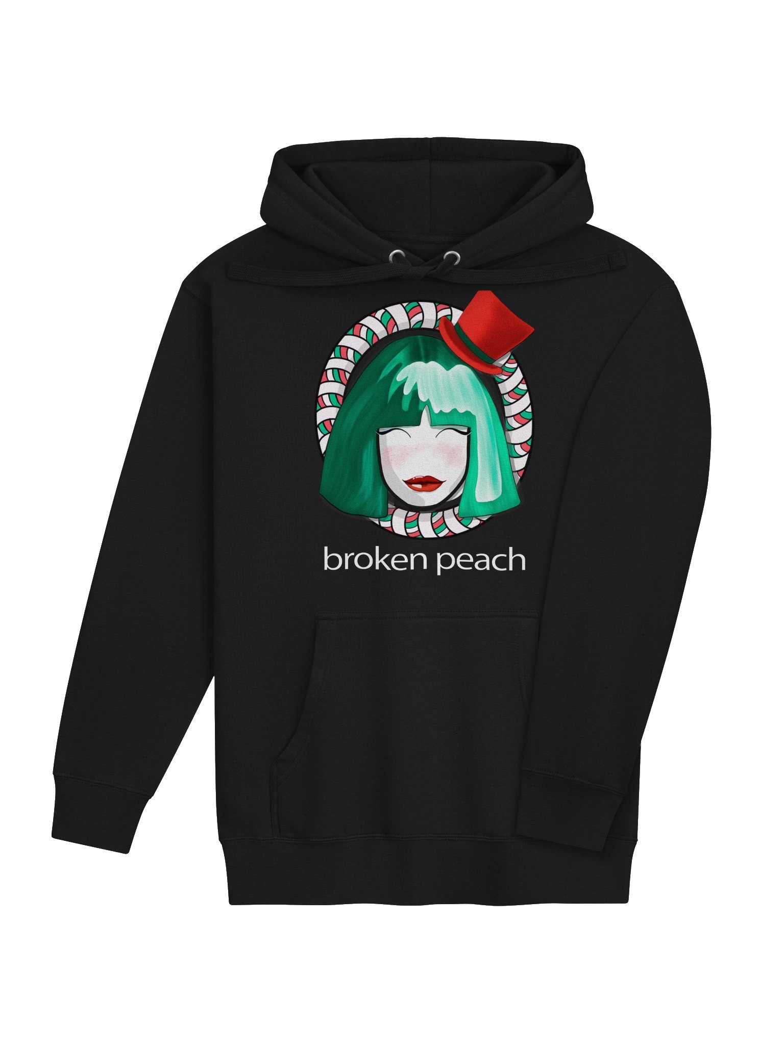 Broken Peach – Unisex Christmas Special Edition Hoodie product image (4)